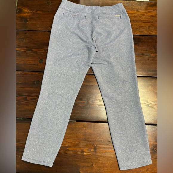 Adidas Ultimate 365 Golf Pants Blue W/ Pockets Cropped Pull On Womens Small - Picture 6 of 11